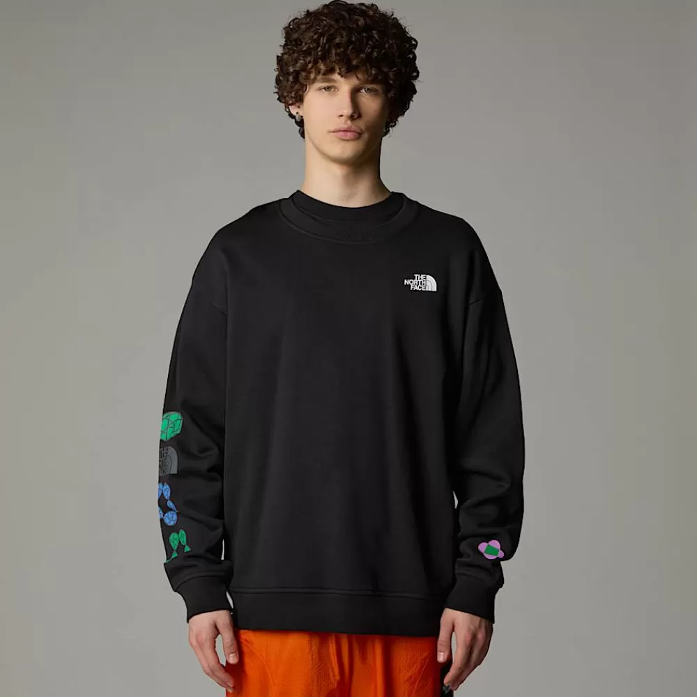 Clearance The North Face Bluza Z Grafiką TNF X Yinka Ilori Unisex TNF Black