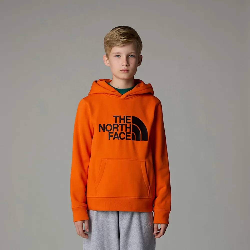 Flash Sale The North Face Chłopięca Bluza Z Kapturem Drew Peak TNF Orange