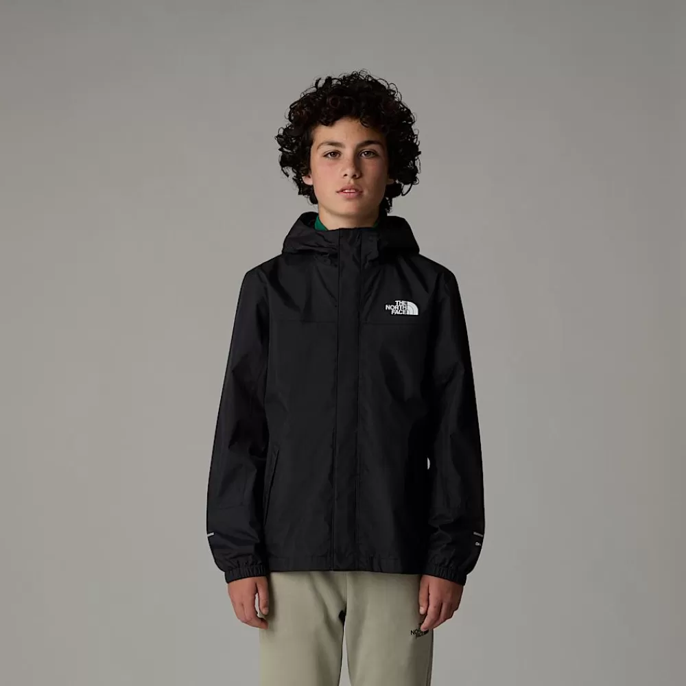 Best Sale The North Face Chłopięca Kurtka Przeciwdeszczowa Antora TNF Black