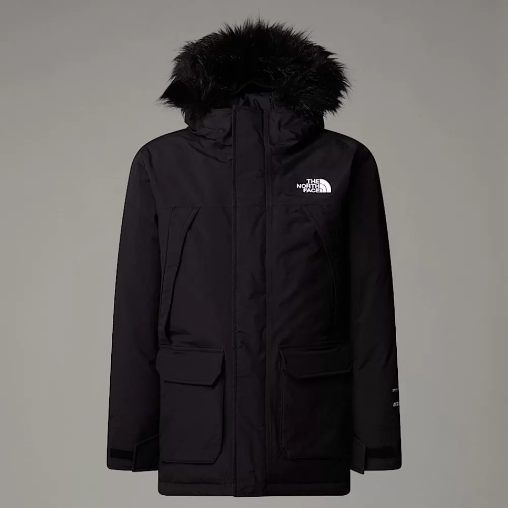 New The North Face Chłopięca Parka McMurdo TNF Black