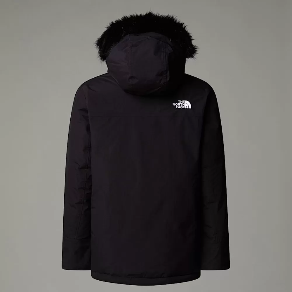 New The North Face Chłopięca Parka McMurdo TNF Black