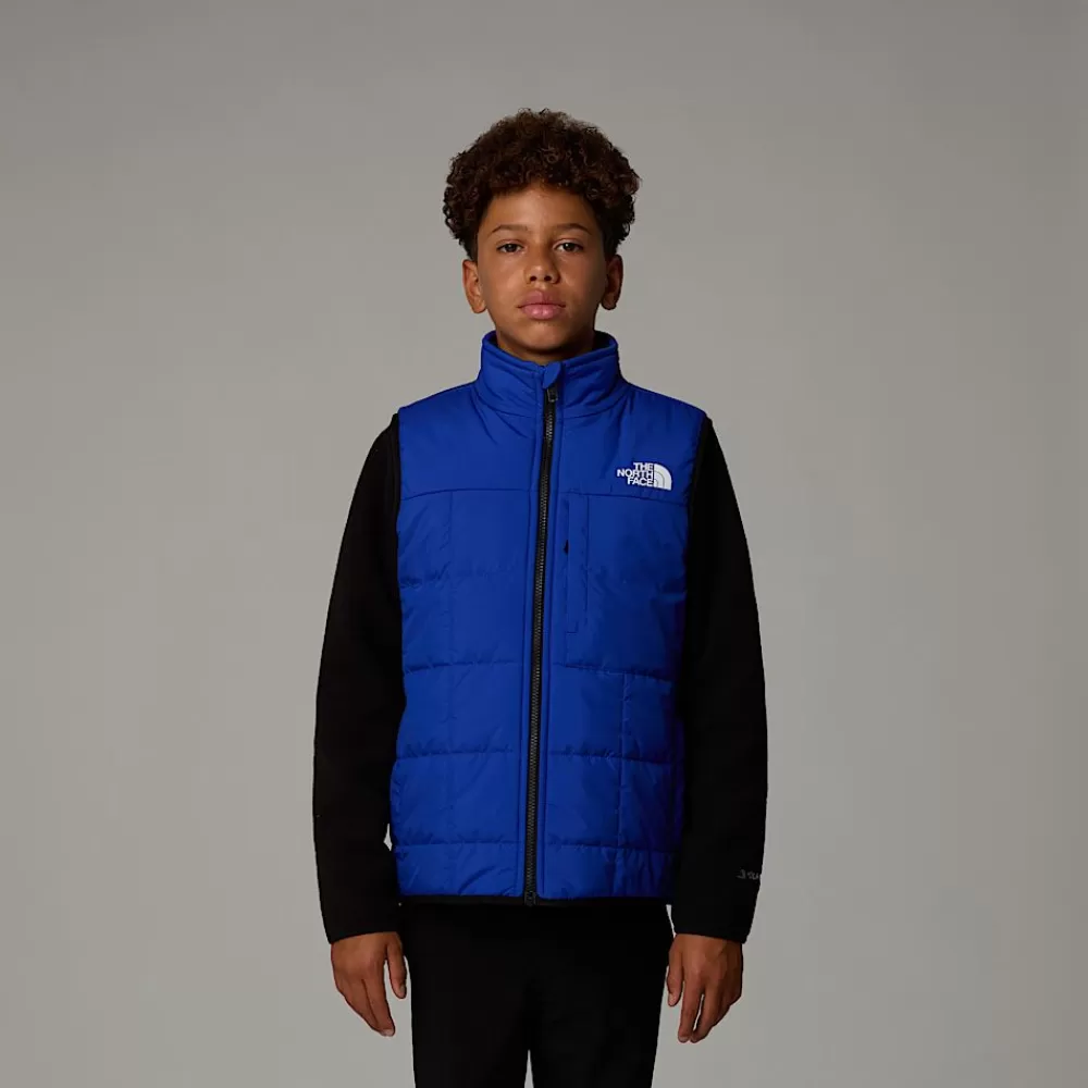 Best Sale The North Face Chłopięcy Dwustronny Bezrękawnik Shasta TNF Blue