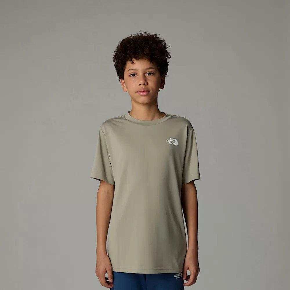 Cheap The North Face Chłopięcy T-shirt Reaxion Clay Grey