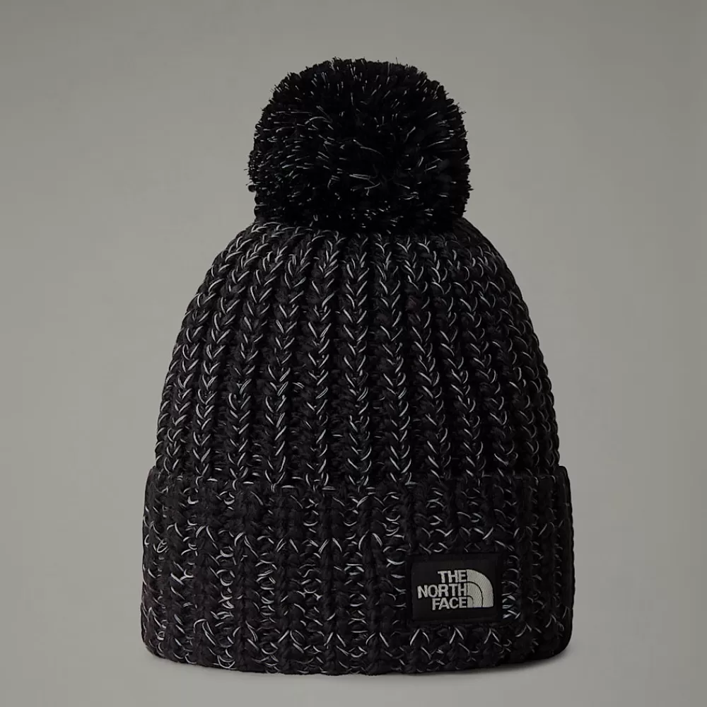 Flash Sale The North Face Czapka Beanie Cosy Chunky Cabin TNF Black-TNF White Dune