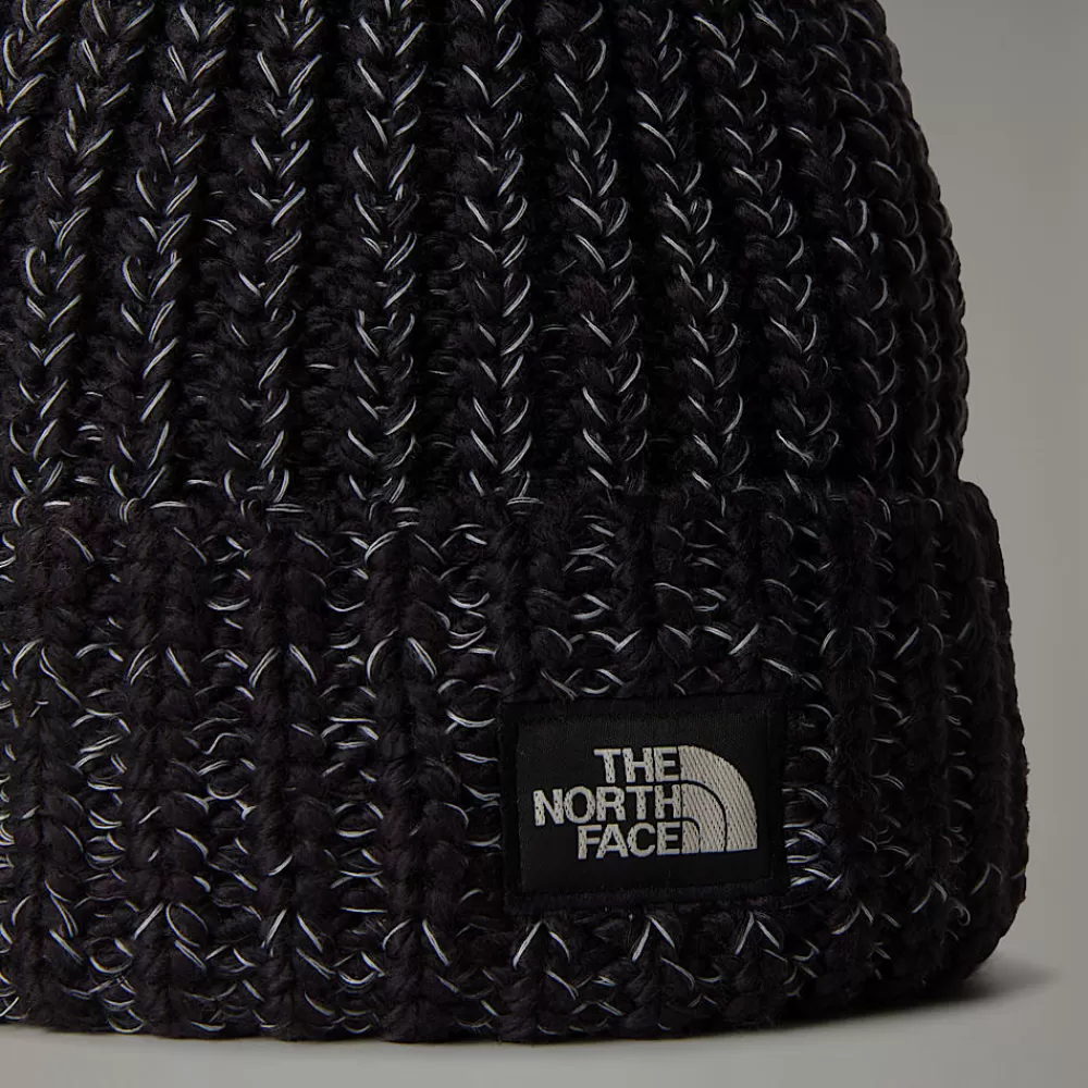 Flash Sale The North Face Czapka Beanie Cosy Chunky Cabin TNF Black-TNF White Dune