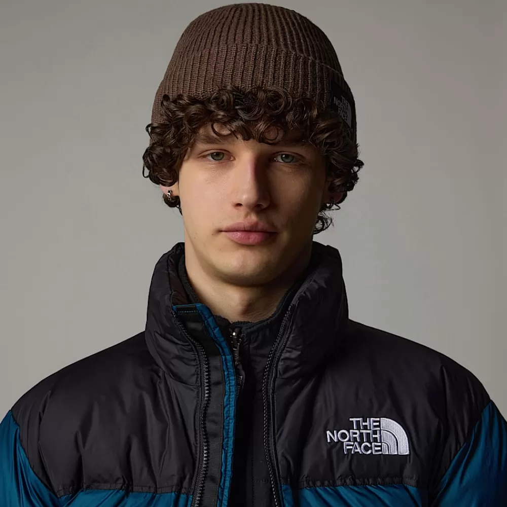 Flash Sale The North Face Czapka Beanie Salty Lined Smokey Brown