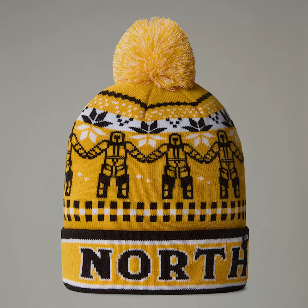 Fashion The North Face Czapka Beanie Ski Tuke Summit Gold Him Suit Jacquard