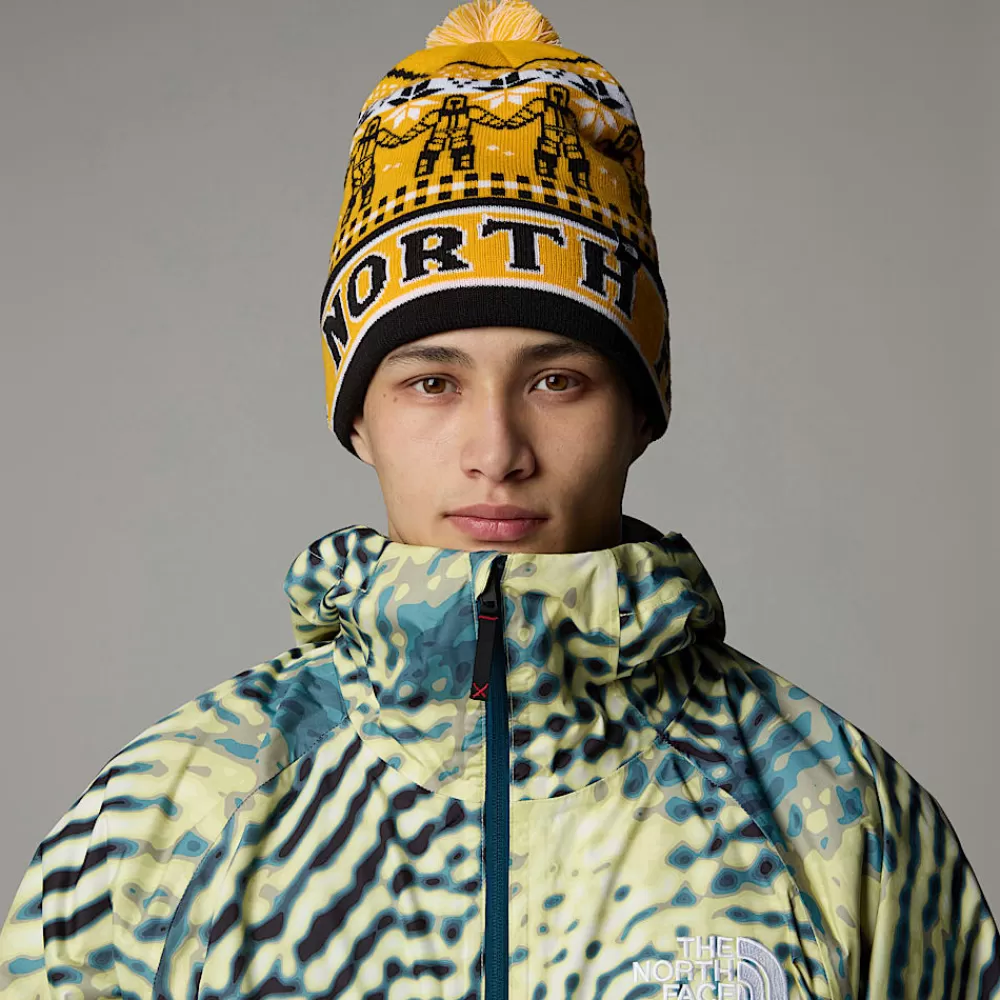 Fashion The North Face Czapka Beanie Ski Tuke Summit Gold Him Suit Jacquard