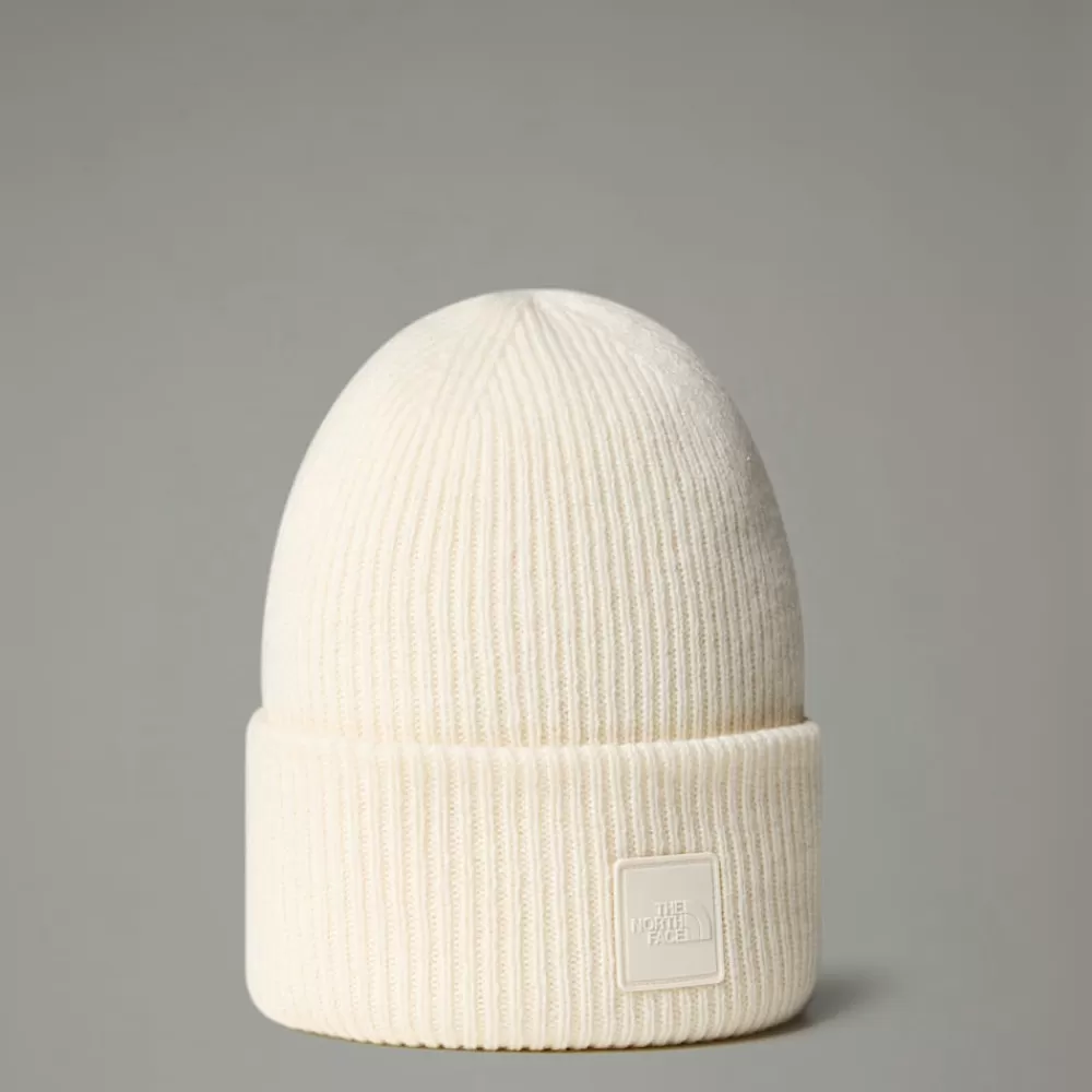 Best The North Face Czapka Beanie Urban Patch White Dune