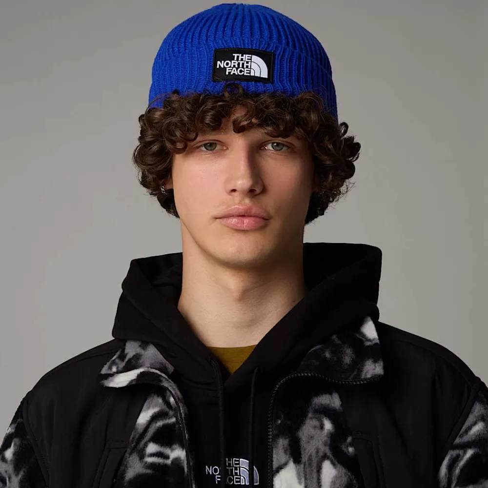 Online The North Face Czapka Beanie Z Mankietem I Logo TNF TNF Blue