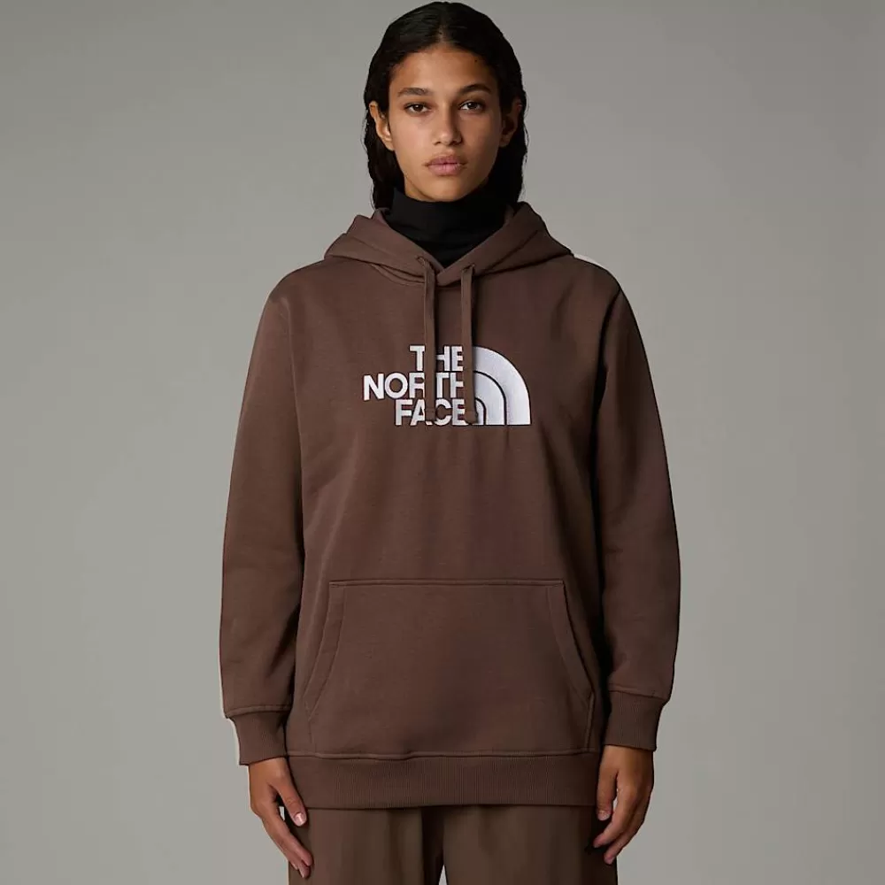 Hot The North Face Damska Bluza Z Kapturem Drew Peak Smokey Brown