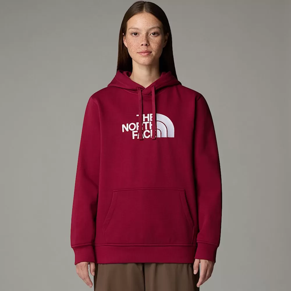 Store The North Face Damska Bluza Z Kapturem Drew Peak Beetroot