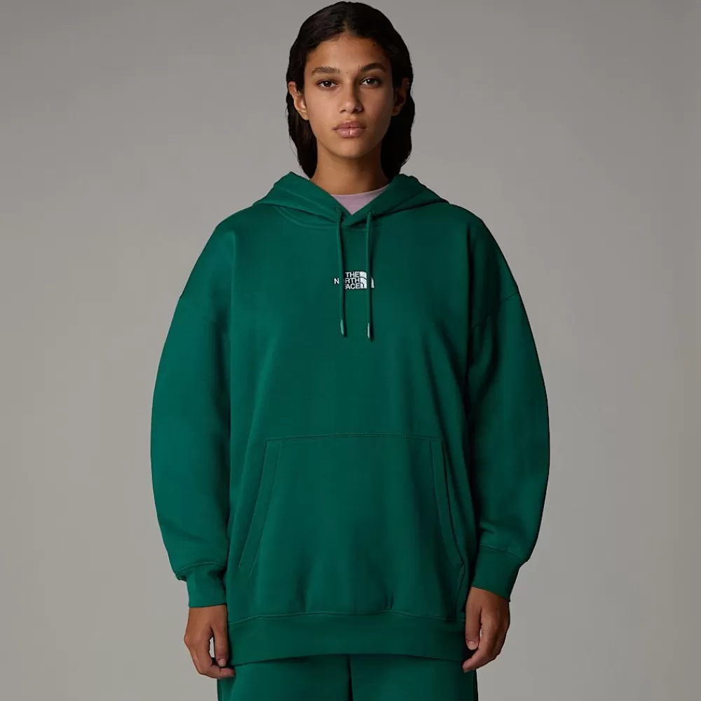 Cheap The North Face Damska Bluza Z Kapturem Essential Evergreen