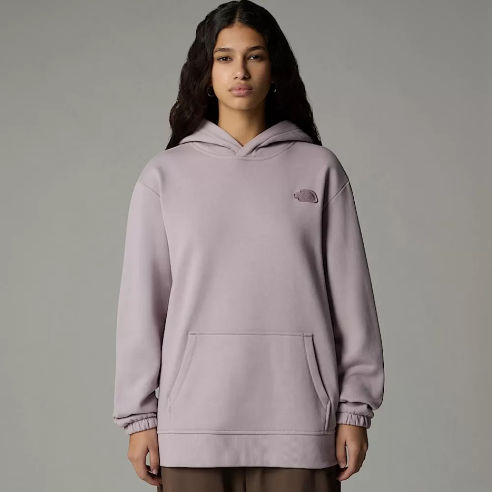 Best The North Face Damska Bluza Z Kapturem Natural Dye Purple Chalk Natural Dye