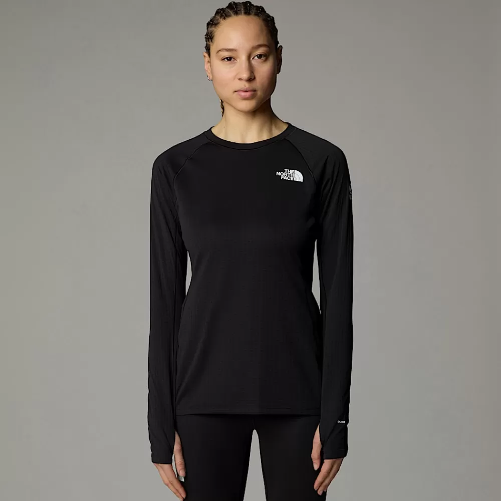 Discount The North Face Damska Koszulka Z Długim Rękawem Summit Pro 120 TNF Black