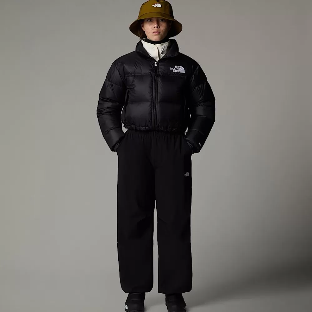 Flash Sale The North Face Damska Krótka Kurtka Nuptse TNF Black-TNF Black