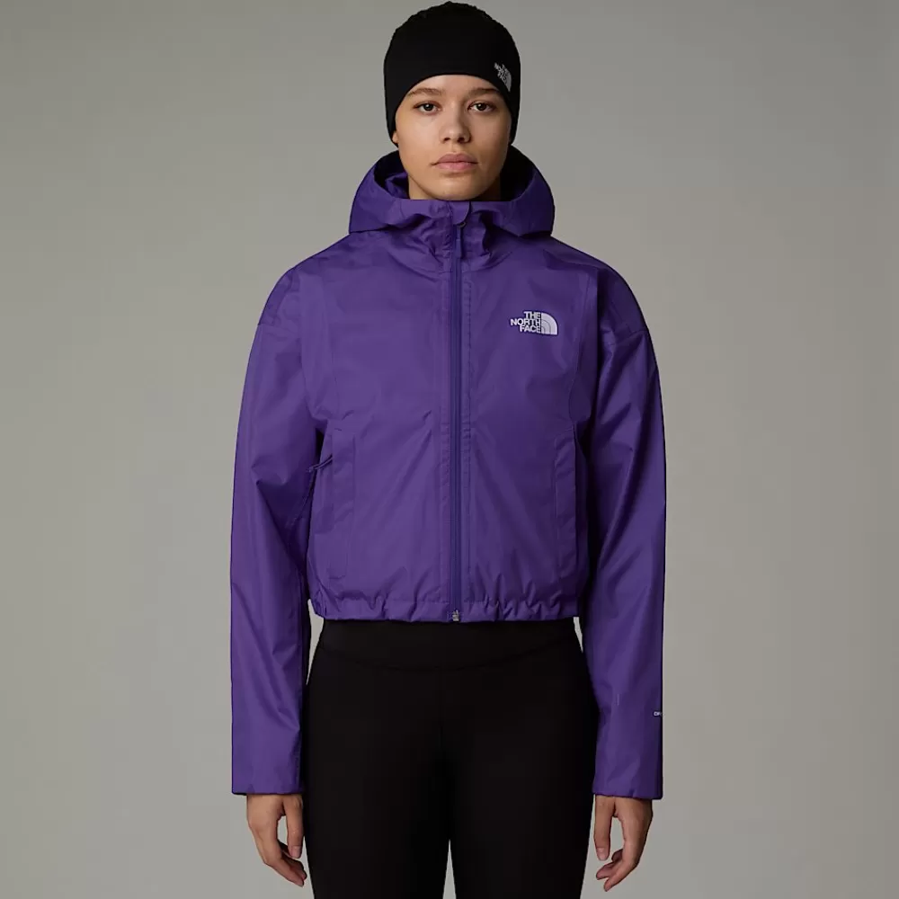 Online The North Face Damska Kurtka O Skróconym Kroju Quest Peak Purple