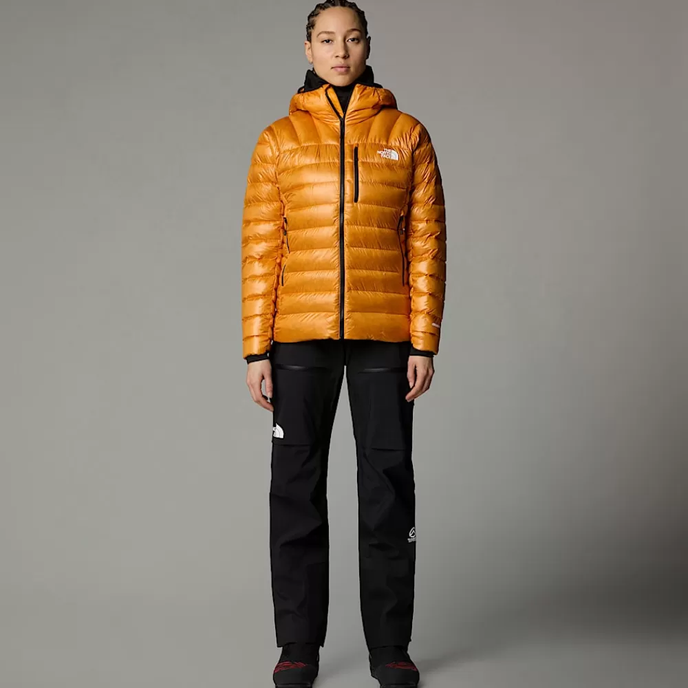 Discount The North Face Damska Kurtka Puchowa Z Kapturem Summit Breithorn Apricot Glaze