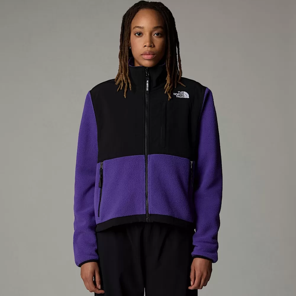 Discount The North Face Damska Kurtka Retro Denali PEAK PURPLE-TNF BLACK