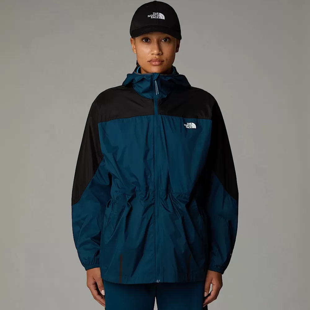 Outlet The North Face Damska Kurtka Wiatroodporna Kikash Midnight Petrol