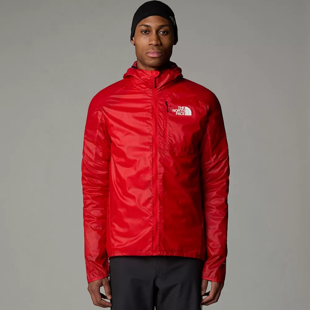 Best The North Face Damska Kurtka Wierzchnia Windstream HIGH RISK RED