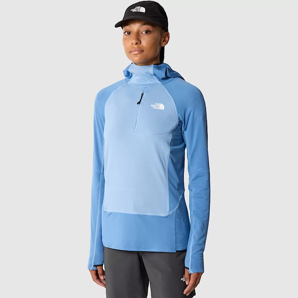 Sale The North Face Damska Kurtka Wkładana Przez Głowę Bolt Polartec® Power Grid™ Indigo Stone-Steel Blue