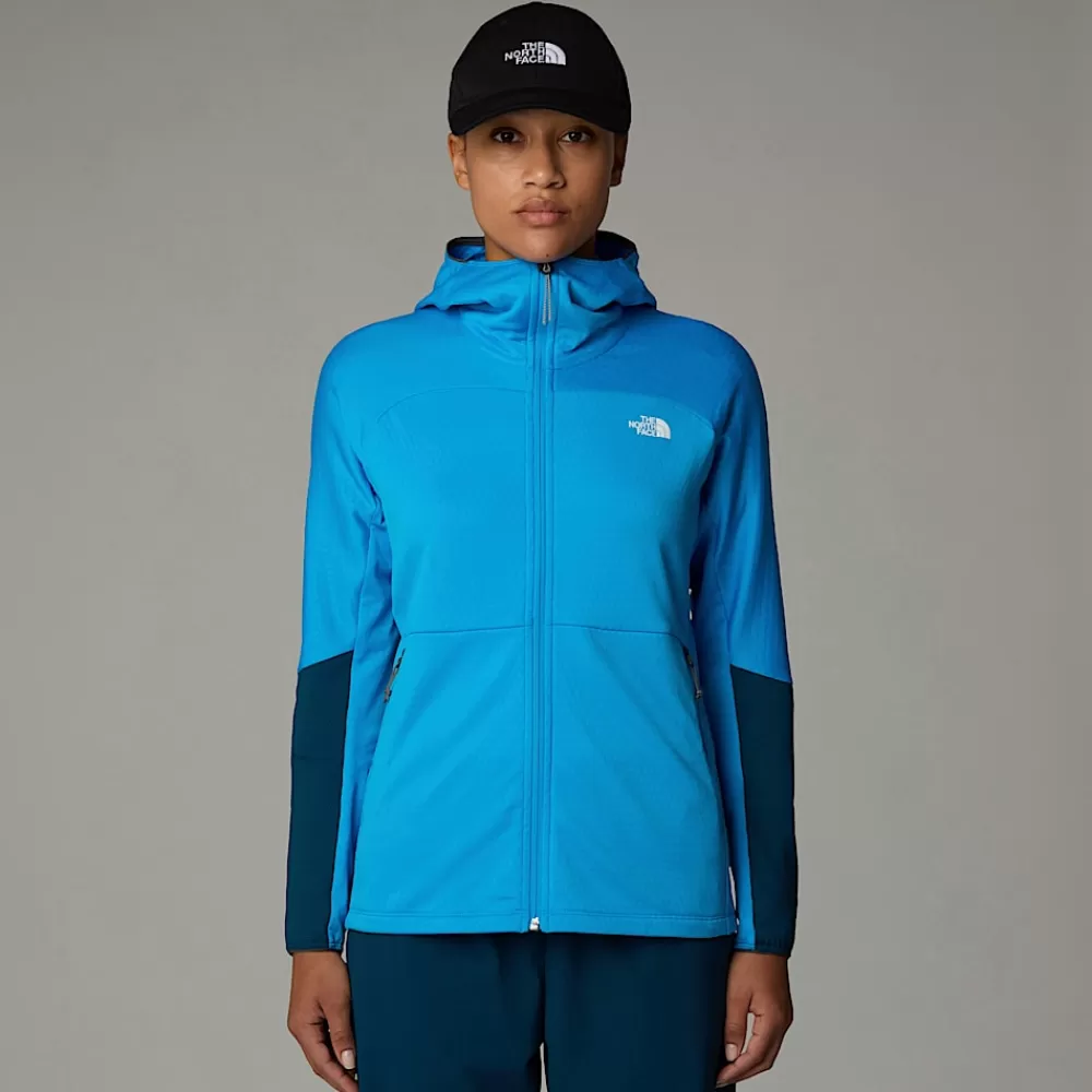 Cheap The North Face Damska Kurtka Z Kapturem Kikash Belay Blue