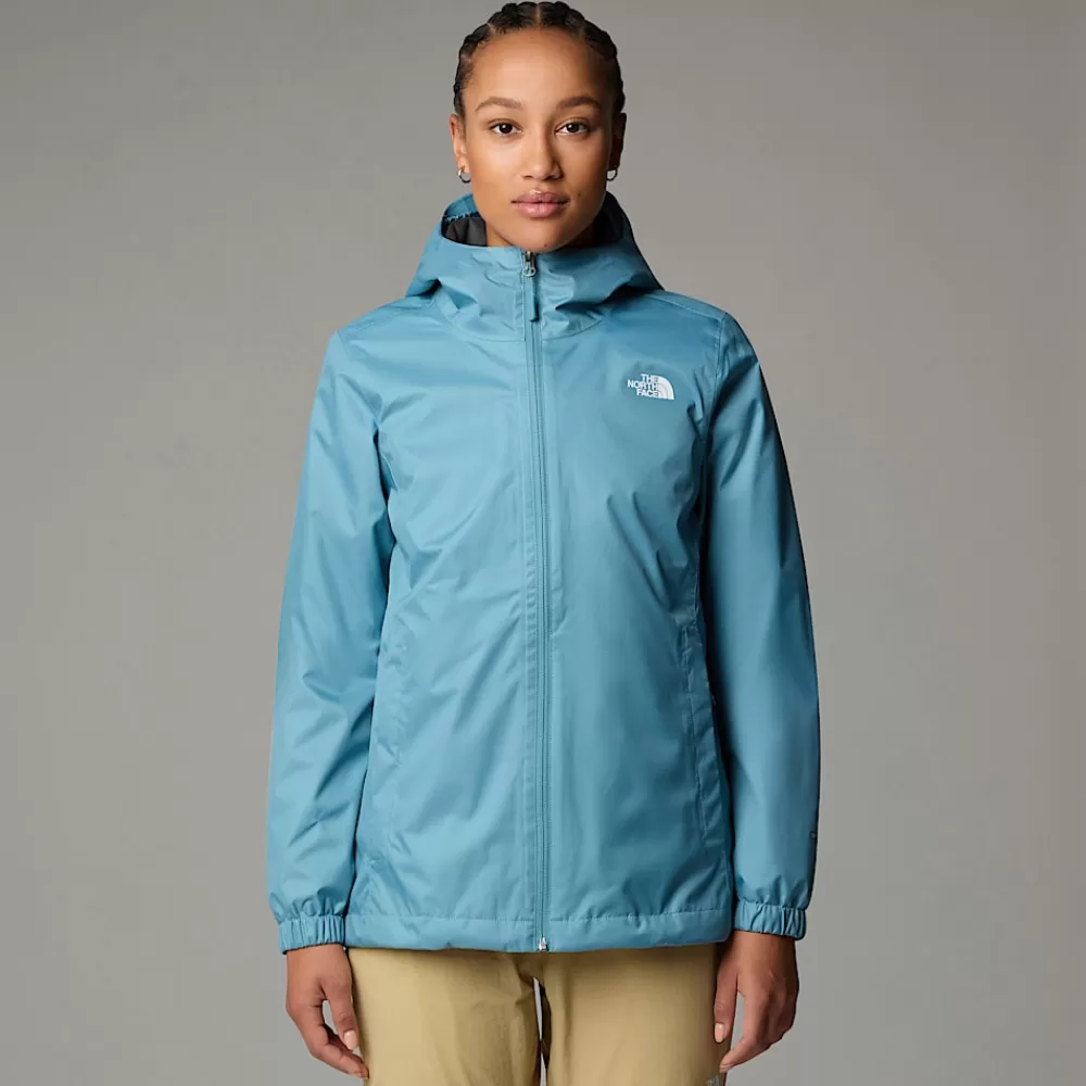 Discount The North Face Damska Kurtka Z Kapturem Quest Algae Blue