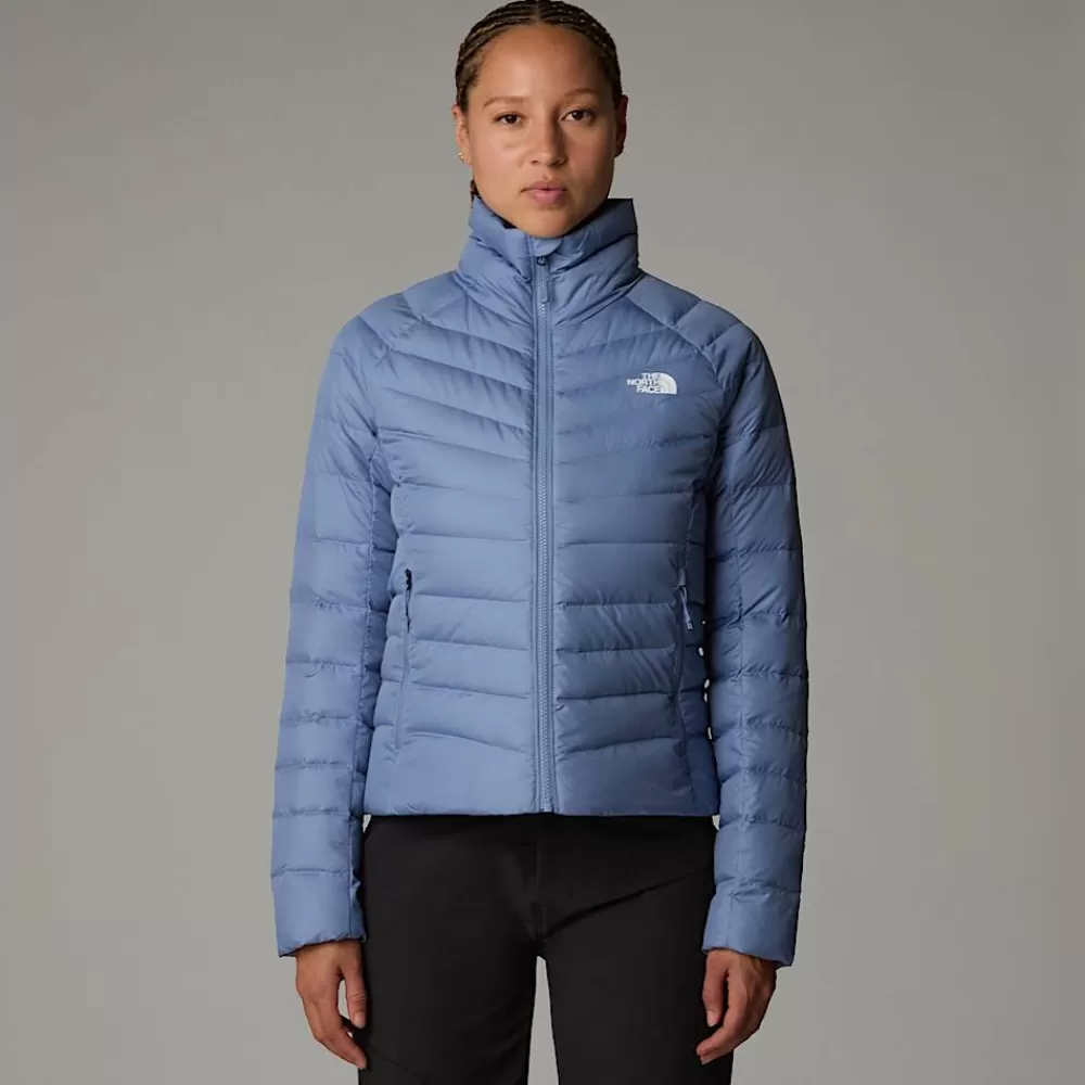 Fashion The North Face Damska Kurtka Z Zamkiem Błyskawicznym Na Całej Długości Ashton Folk Blue