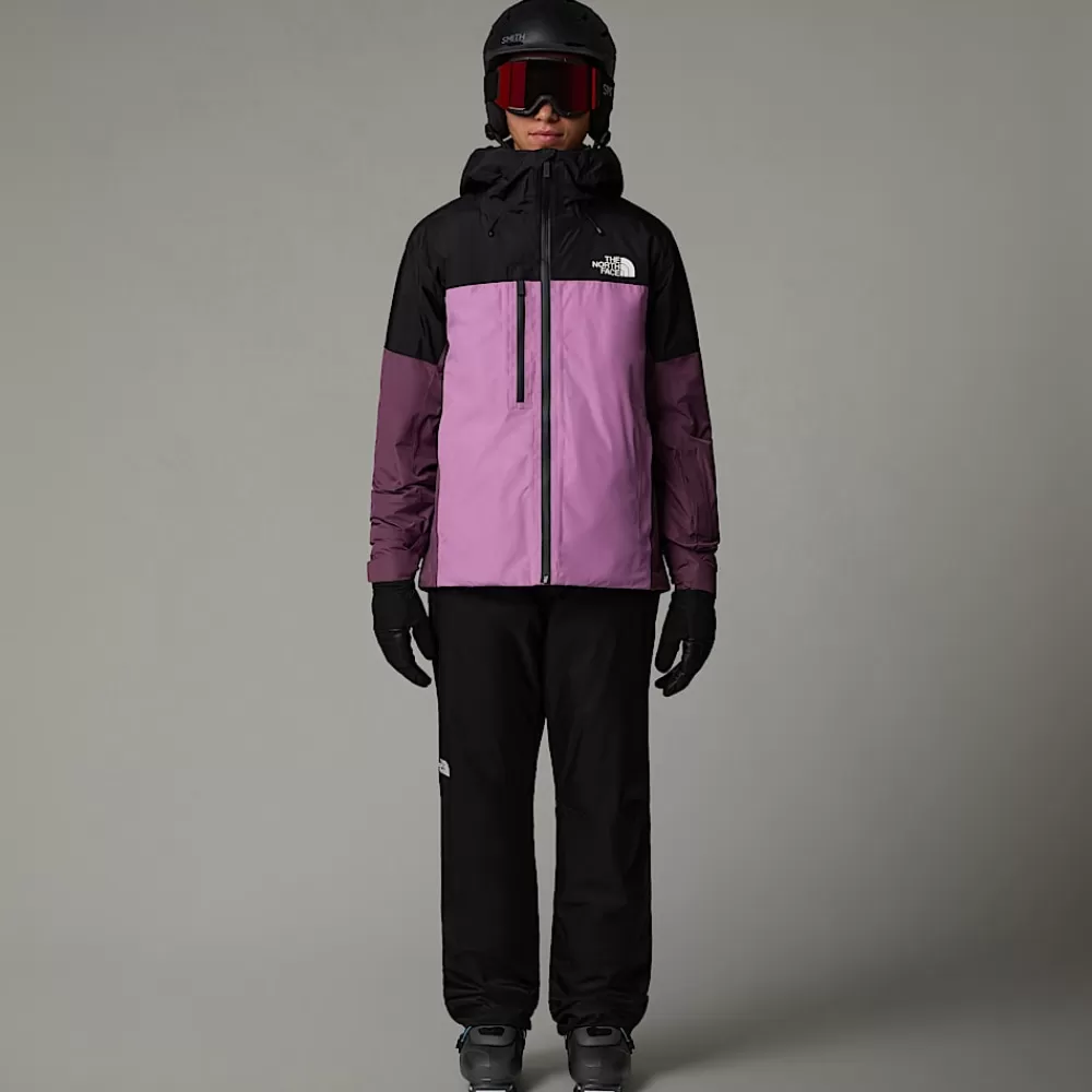 Hot The North Face Damska Ocieplana Kurtka Dawnstrike GORE-TEX® TNF Black-Dragonfruit-Midnight Mauve