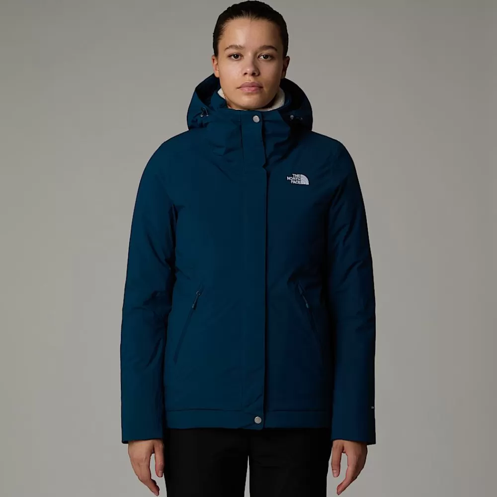 Sale The North Face Damska Ocieplana Kurtka Inlux Midnight Petrol