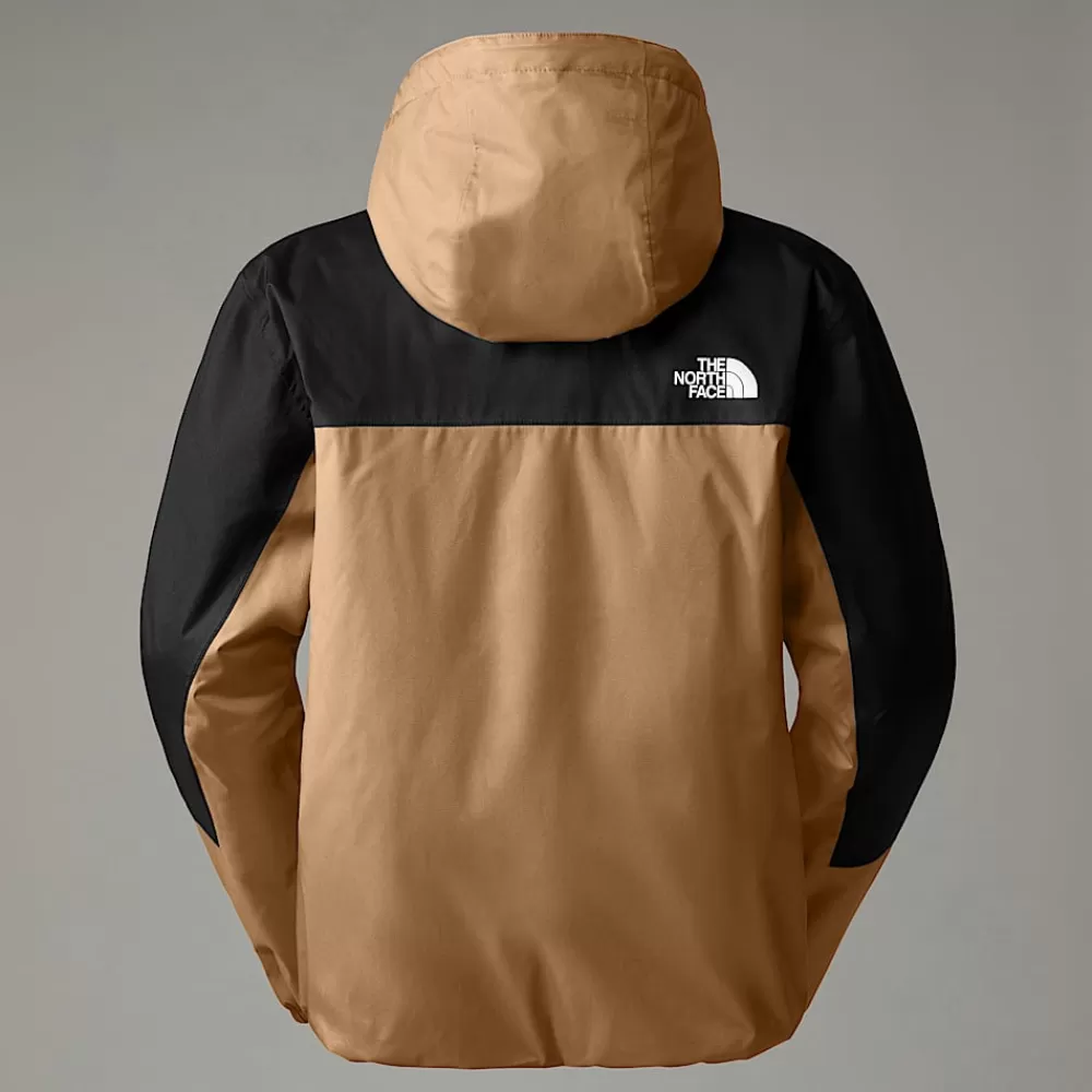 Hot The North Face Damska Ocieplana Kurtka Wierzchnia LFS ALMOND BUTTER/TNF BLACK