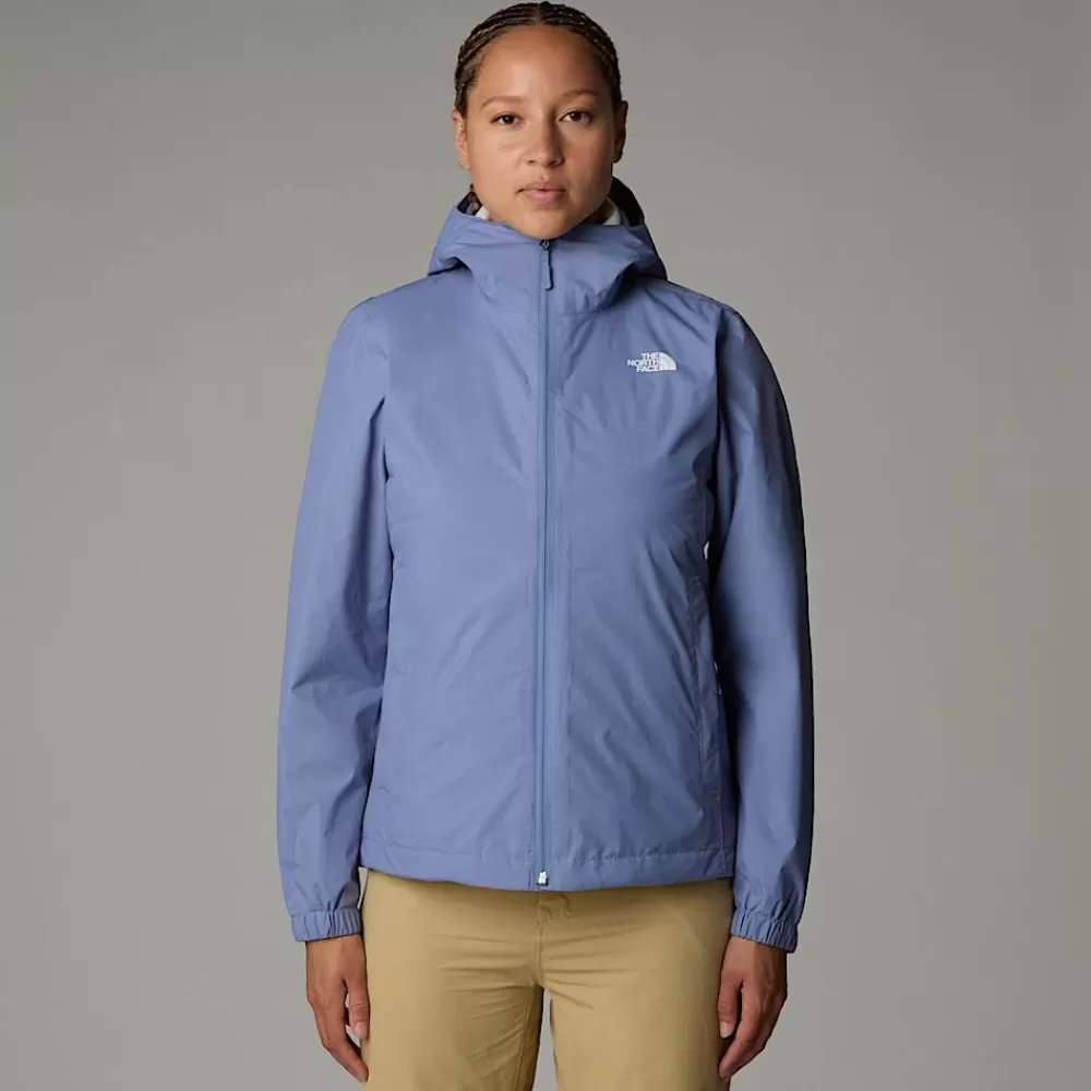 Outlet The North Face Damska Pakowalna Kurtka New Peak Folk Blue