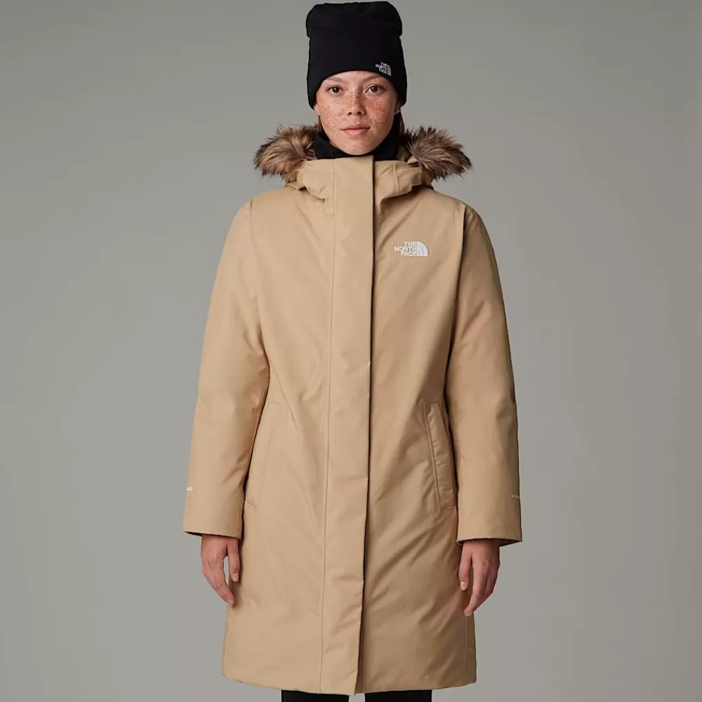 Shop The North Face Damska Parka Arctic Khaki Stone