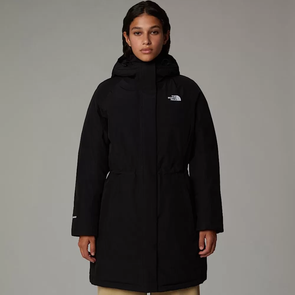 Shop The North Face Damska Parka Brooklyn TNF Black-NPF