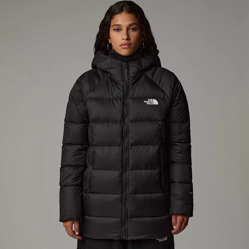 Store The North Face Damska Parka Puchowa Z Kapturem Hyalite TNF Black