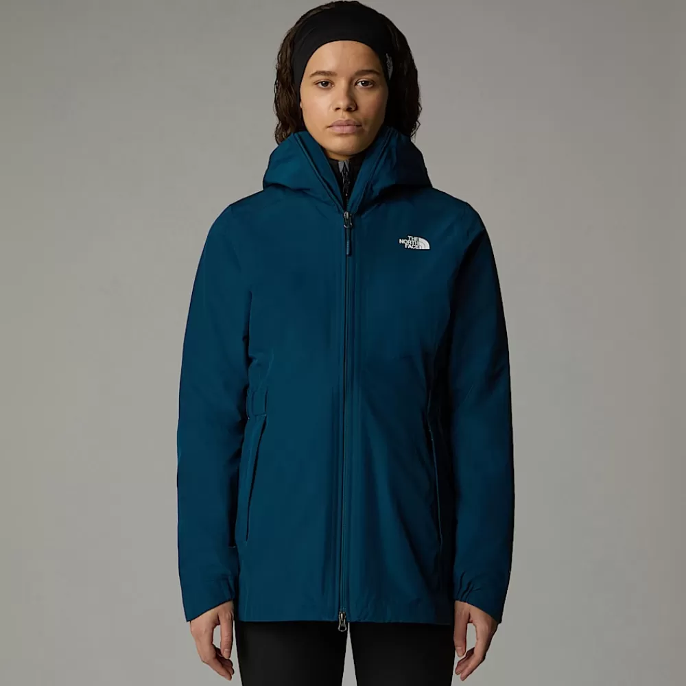 Clearance The North Face Damska Parka Wierzchnia Hikesteller Midnight Petrol