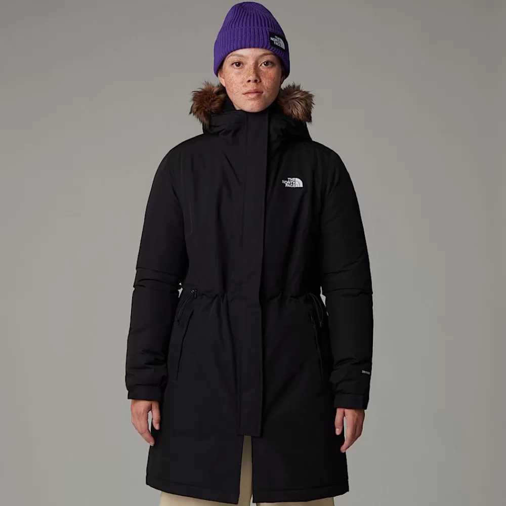 Online The North Face Damska Parka Z Materiałów Z Recyklingu Zaneck TNF Black-TNF Black