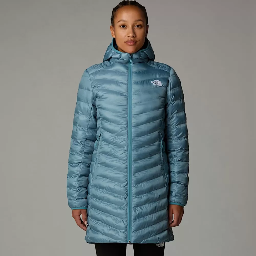 Sale The North Face Damska Parka Z Ociepliną Syntetyczną Huila Algae Blue