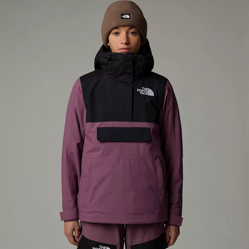 Cheap The North Face Damski Anorak Driftview TNF Black-Midnight Mauve