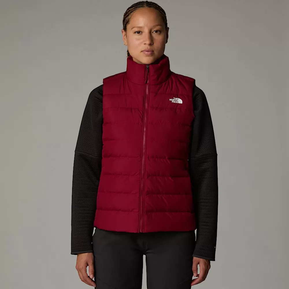 Online The North Face Damski Bezrękawnik Aconcagua III Beetroot