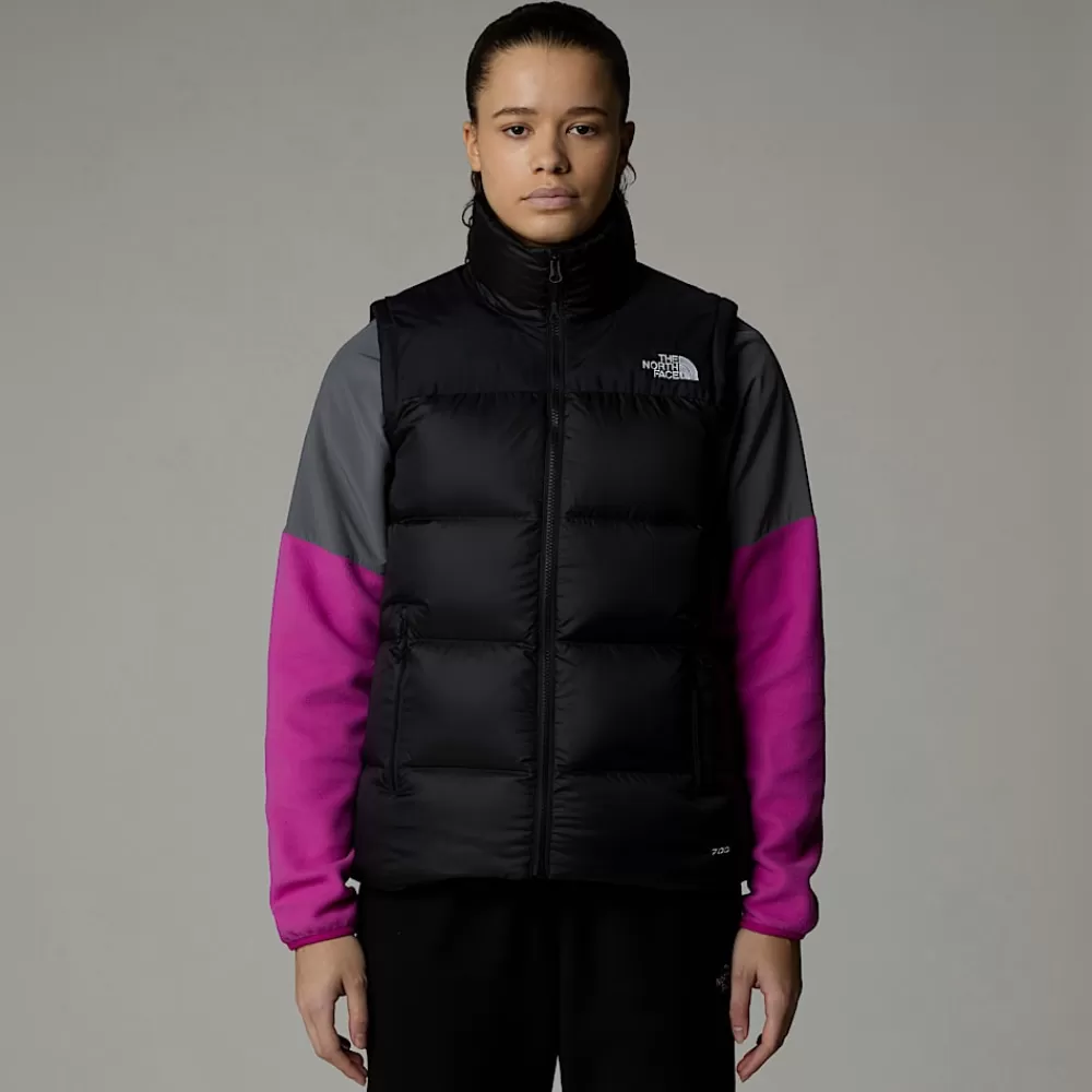 Shop The North Face Damski Bezrękawnik Puchowy Diablo 2.0 TNF Black Heather-TNF Black