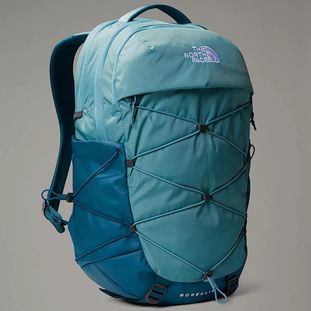 Store The North Face Damski Plecak Borealis Algae Blue-Midnight Petrol