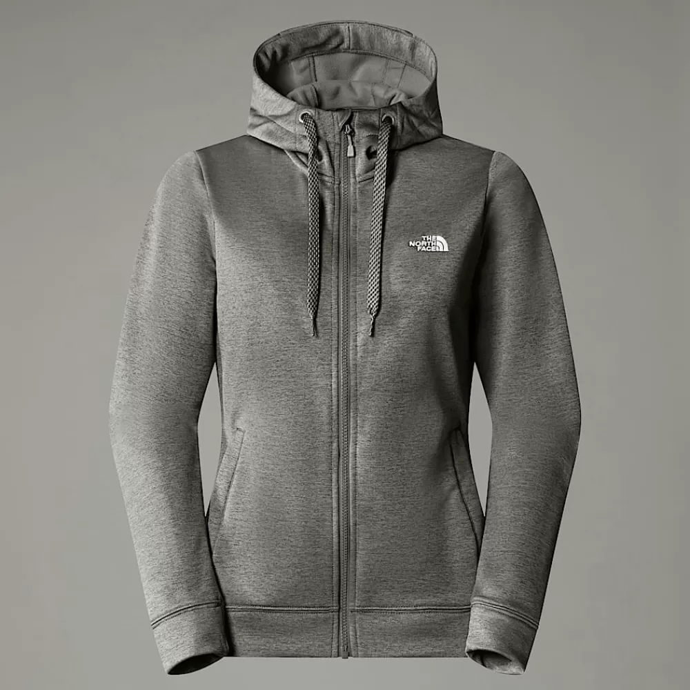 Hot The North Face Damski Polar Z Zamkiem Błyskawicznym Na Całej Długości Wenhaver NEW TAUPE GREEN DARK HEATHER