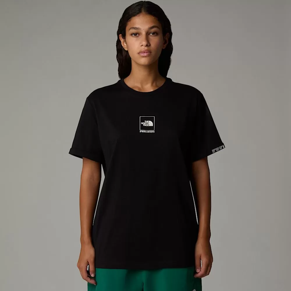 Store The North Face Damski T-shirt Coordinates TNF Black