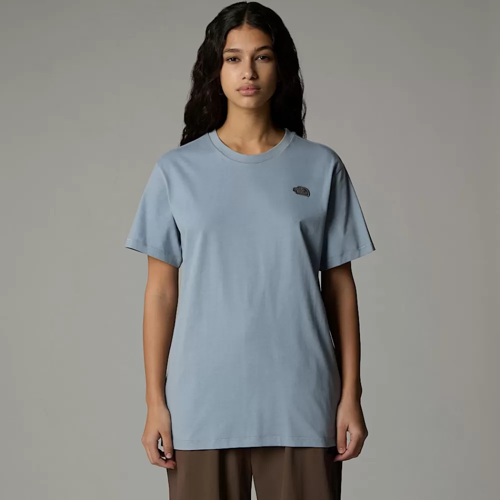 Sale The North Face Damski T-shirt Natural Dye Smoked Pearl Natural Dye