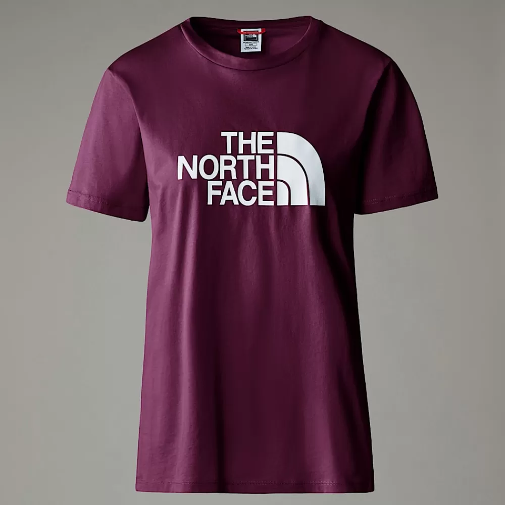 Shop The North Face Damski T-shirt Relaxed Boysenberry