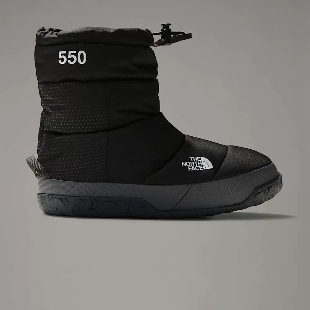 New The North Face Damskie Buty Nuptse Après TNF Black-Asphalt Grey