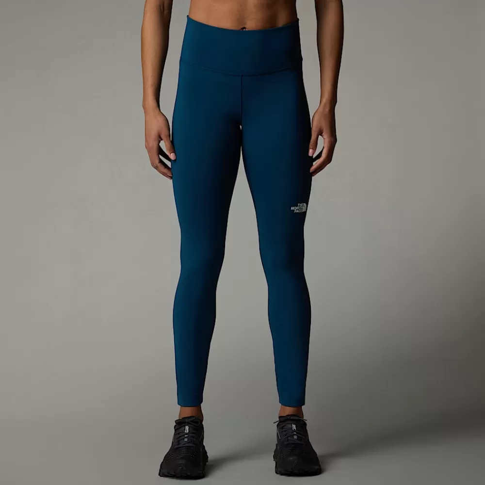 Flash Sale The North Face Damskie Legginsy Flex Warm Midnight Petrol