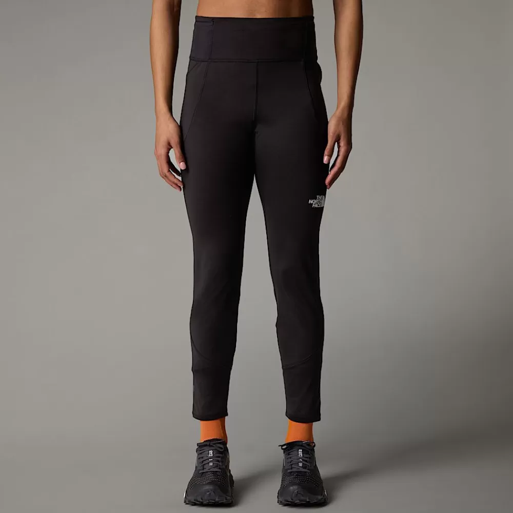 Shop The North Face Damskie Legginsy Zimowe Warm Pro TNF Black